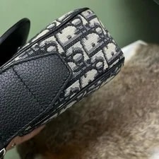 Dior Saddle Print Embroidered Messenger - Excellent #1UFQ68Z 3