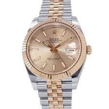 Rolex — Rolex Datejust 41 126331 Stainless Steel / 18K Pink Gold 41mm Automatic #TZW050 — Watch — resale