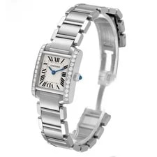 Cartier Tank Francaise Small Steel Diamond W4TA0008 Card 4