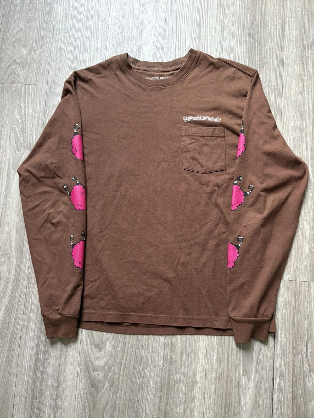Chrome Hearts — Hearts Structure Long Sleeve Tshirt — streetwear — resale