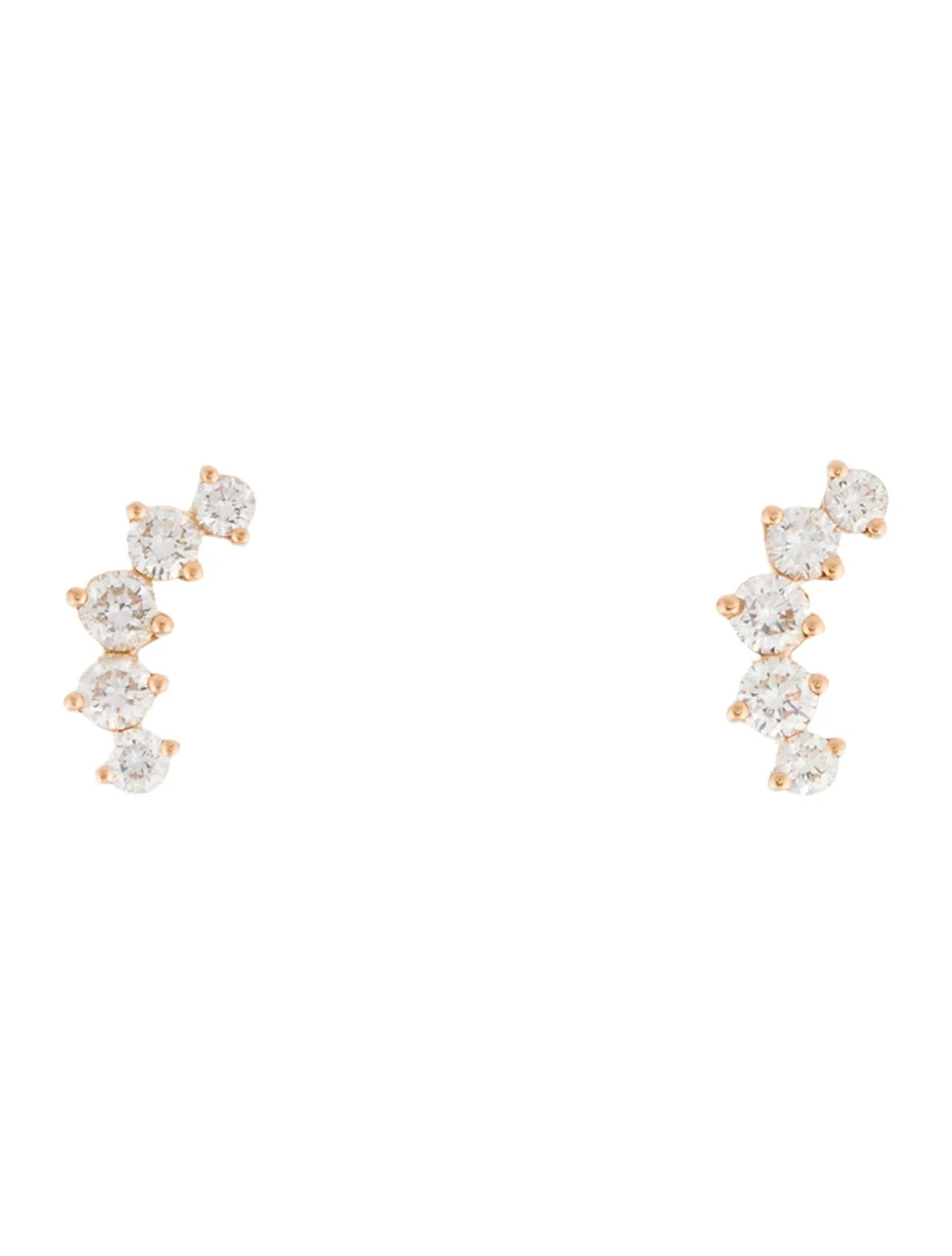 Anita Ko — 18K Arc Stud — Jewelry — resale