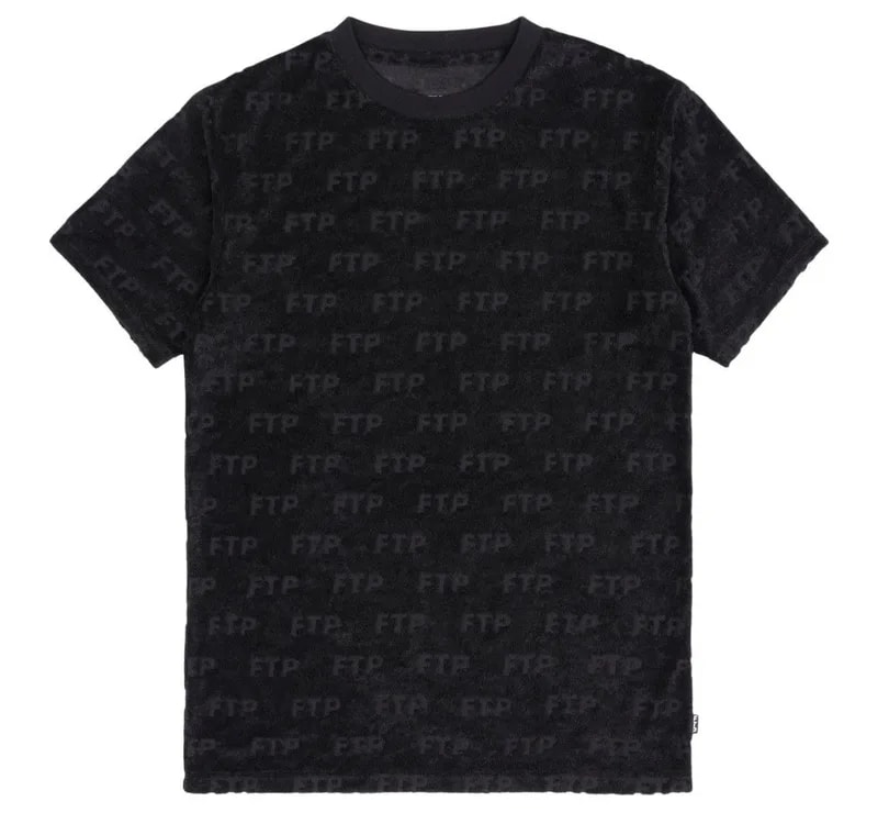 ALL OVER LOGO TERRY CLOTH SHIRT — streetwear — resale