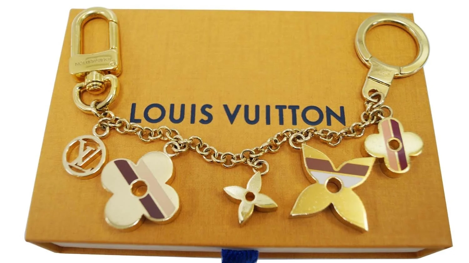 Louis Vuitton — Louis Vuitton Flower Stripes Bag Charm — Accessory — resale