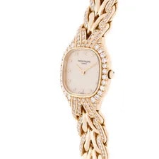 Patek Philippe la Flamme Quartz Diamond Yellow Gold 4815/3J 2