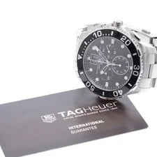 Tag Heuer — TAG Heuer Aquaracer CAN1010 44mm SS Black #C9521 — Watch — resale