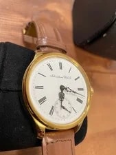 IWC Manual Wind White Dial Small Seconds From Japan 4