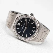Audemars Piguet Royal Oak 67651ST Diamond Black Dial 3