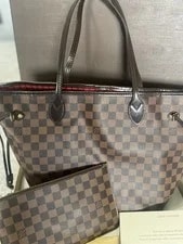 Louis Vuitton Neverfull W/ , Box & Dust 4