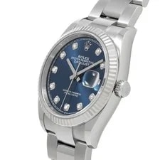 Rolex Datejust 36 126234G 36mm Stainless Steel Blue #WW865 2
