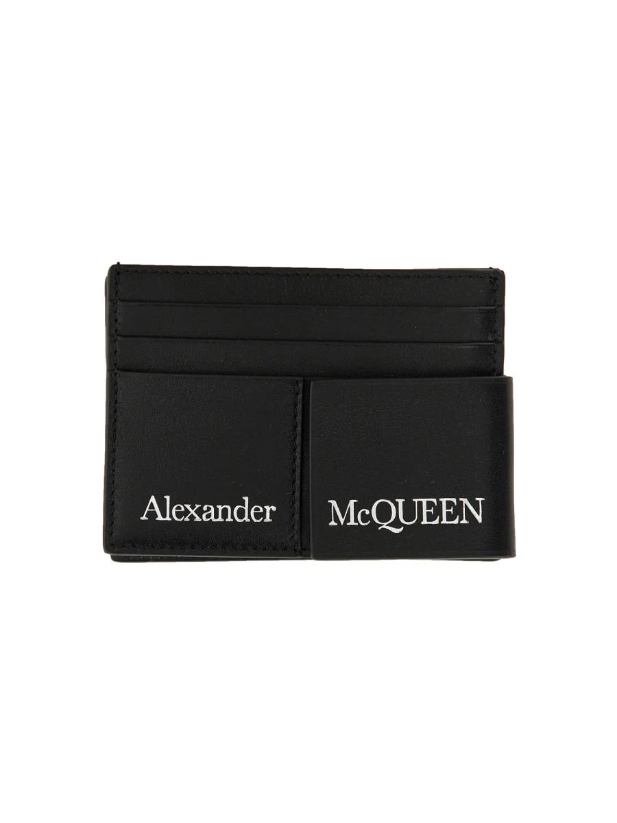 Alexander Mcqueen Logo-Print Card Case — Wallets 3