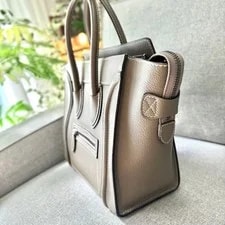 Celine Luggage Shopper Drummed Calf 3