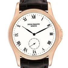 Patek Philippe — Patek Philippe Calatrava Rose Gold White Dial 5115 — Watch — resale