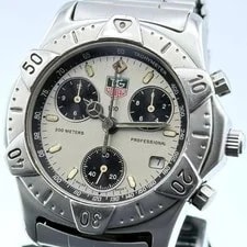 TAG Heuer 540.206 2000 Series Professional 38mm Chronograph Quartz 4