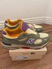 New Balance — New Balance Teddy Santis X 993 Leaf Maize — Sneaker — resale
