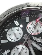 Breitling Super Avenger 2 A13371 49mm Black Dial Stainless Steel Box #T216 4
