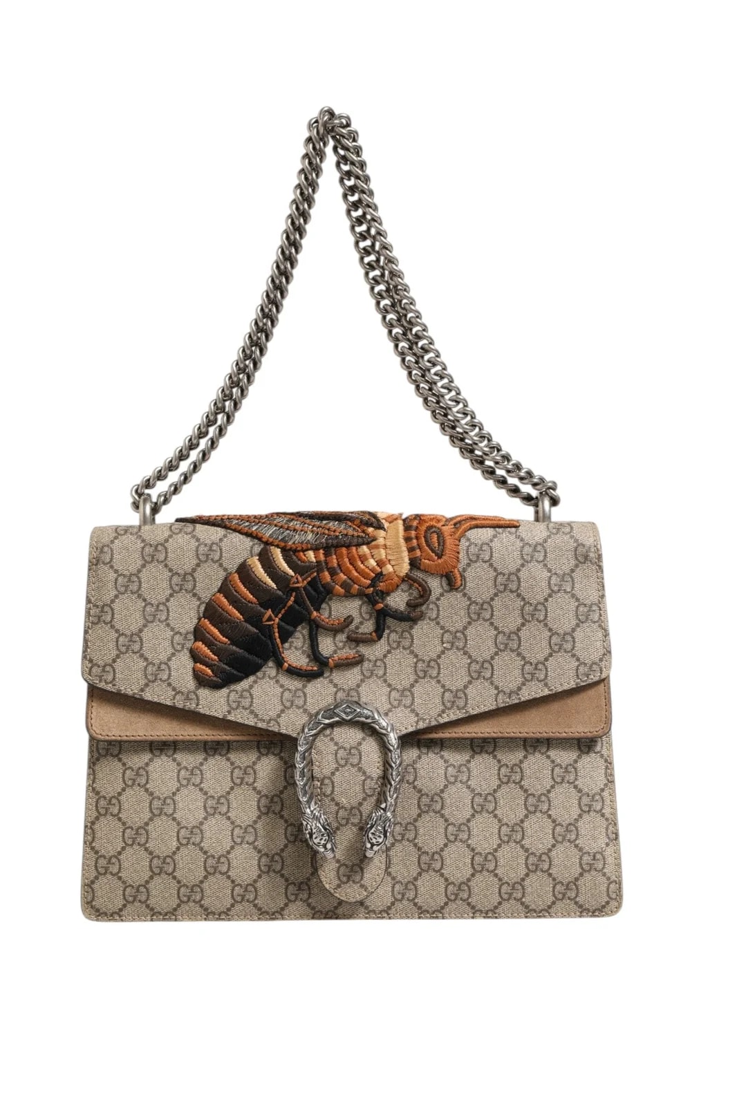 Gucci — Gucci Supreme Bee Embroidered — Handbag — resale