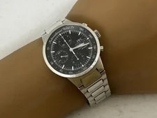 IWC GST Chronograph IW370708 Black 40mm Automatic Excellent A6149 2