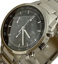 IWC GST Chronograph IW370708 Black 40mm Automatic Excellent A6149 4