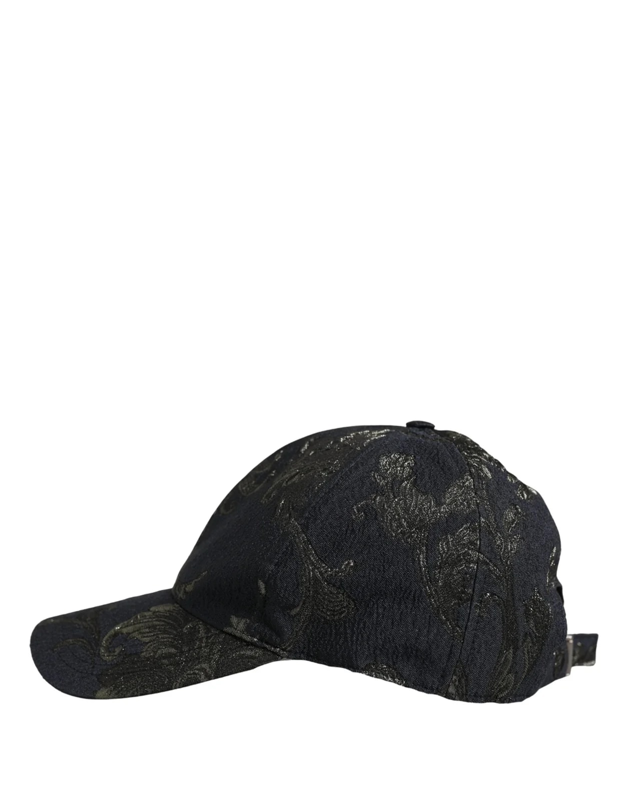 Dolce & Gabbana Floral Barocco Cotton Baseball Cap Hat 2