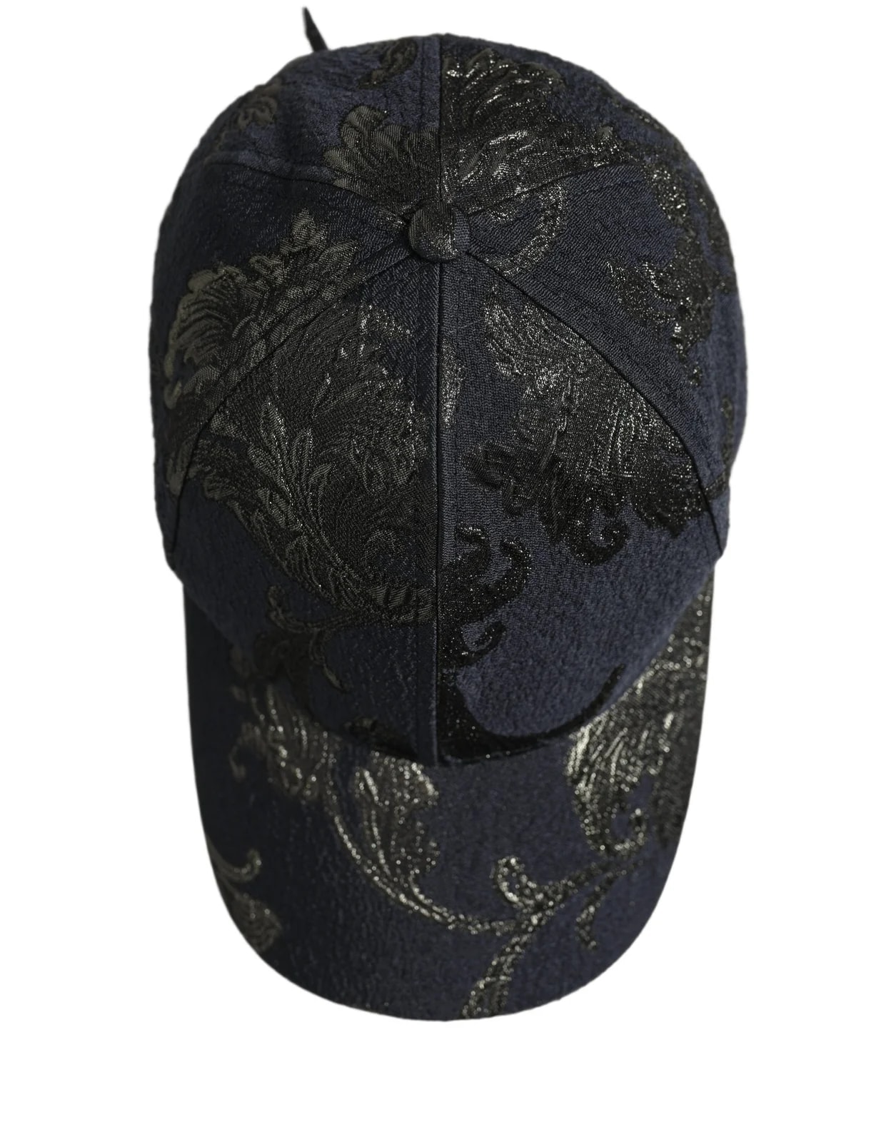 Dolce & Gabbana Floral Barocco Cotton Baseball Cap Hat 4