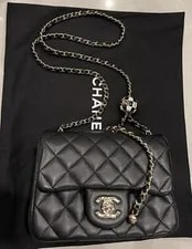 Chanel — Chanel Classic Square Crush Enamel & Flap — Handbag — resale