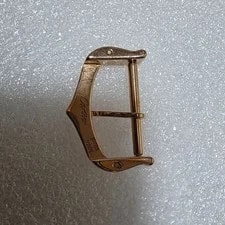 Cartier Pink Gold Strap 18K Genuine Buckle From Japan 3