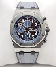 Audemars Piguet — Audemars Piguet Royal OAK Offshore Selfwinding Chrono REF. 26470ST.OO + Card — Watch — resale
