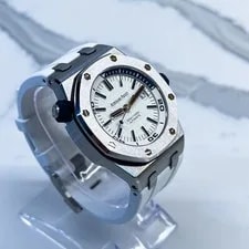 Audemars Piguet Royal Oak Offshore White - 15710ST AP “Admiral” Navy 3
