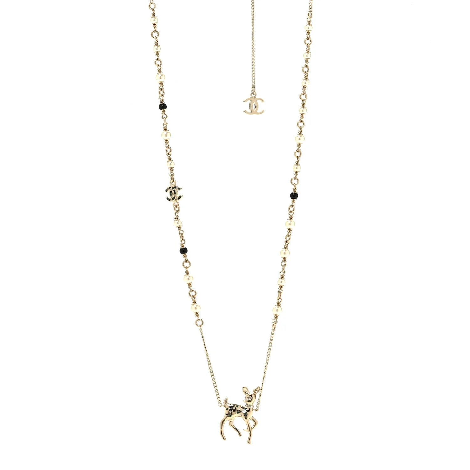 Chanel — CC Deer Long — Jewelry — resale
