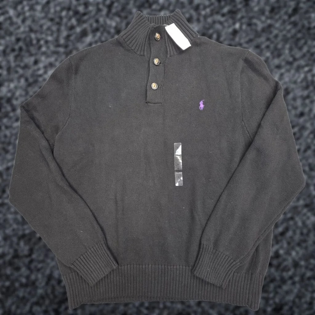 Ralph Lauren — Polo Golf Ralph Lauren Henley Sweater XL Cotton Pony — streetwear — resale