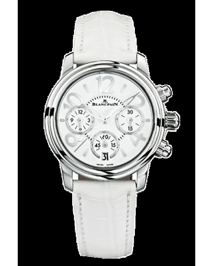 Worldofluxuryus — Blancpain Chronographe Flyback Stainless Steel Lady's — Watch — resale