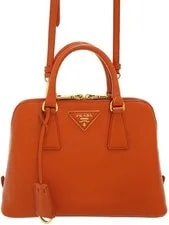 Prada — Prada Vernice Promenade Satchel — Handbag — resale