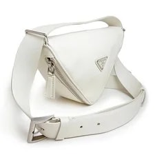 Prada Triangle Logo Plate One Calf #BCB1112 4