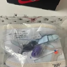 Jordan 1 Virgil Abloh High Alaska Size 280 New in Box Official 4