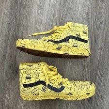 Vans — Vans X Peanuts Sk8-Hi Charlie — Sneaker — resale