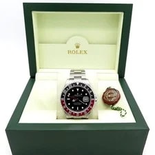 Rolex 16710 GMT Master II With Red/Black Bezel 2