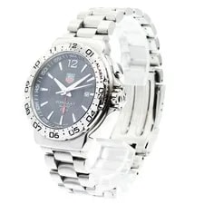 Tag Heuer — TAG Heuer Formula 1 WAC111A Alarm Date Quartz SS Black Auth — Watch — resale