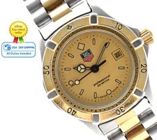TAG Heuer — [Exc+5] Tag Heuer 964.008-2 ProfessionaTone Gold Steel 200M Quartz Dive — Watch — resale