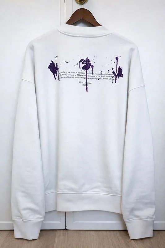 Off White Dripped Logo Sweatshirt — streetwear — deal