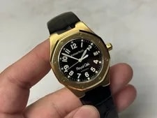 Audemars Piguet Royal Oak 14800BA 18k Black Military Dial 36mm Automatic 2