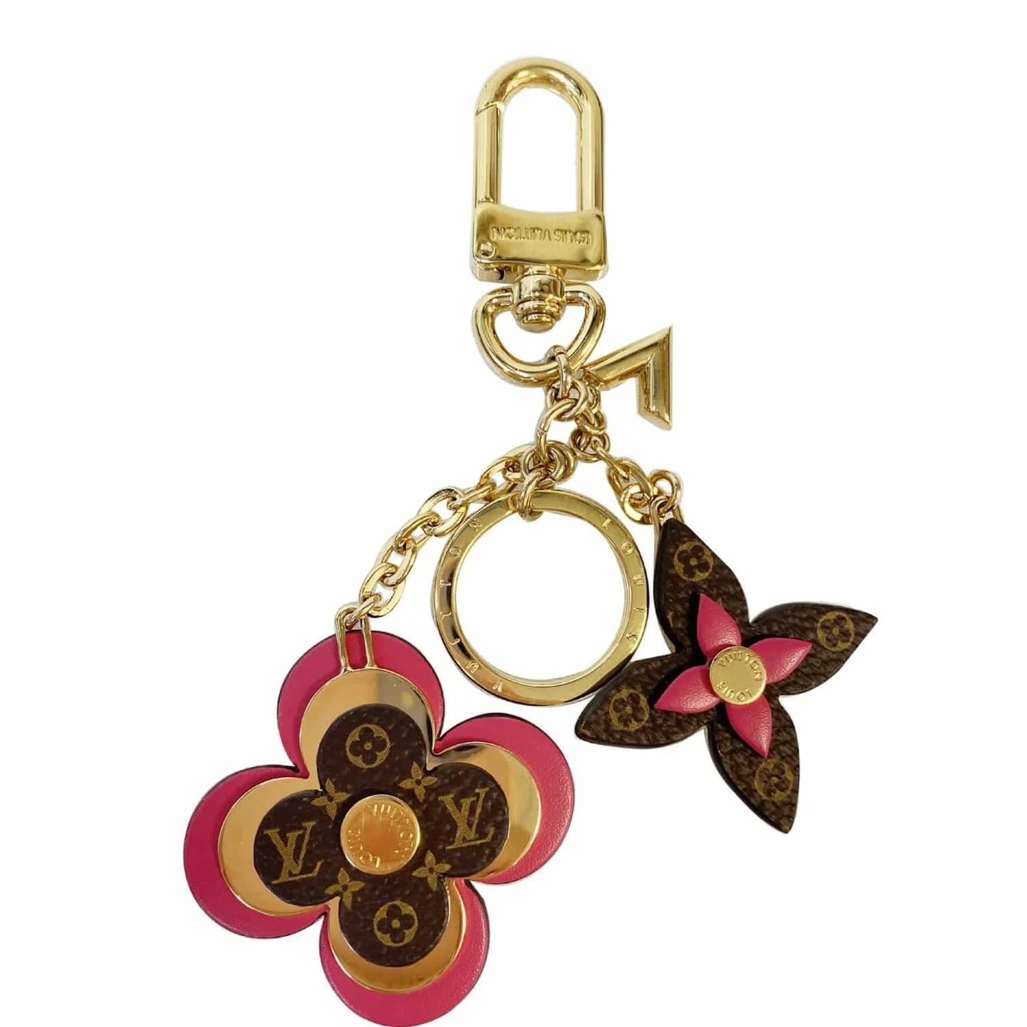 Louis Vuitton — Louis Vuitton Blooming Flowers Bag Charm Key Holder — Accessory — deal
