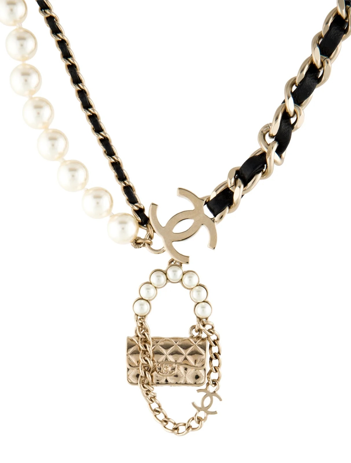 Chanel — 2021 & Faux Double Strand — Jewelry — resale