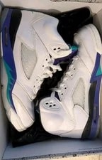 Jordan Air 5 Retro Grape High Top Athletic 2