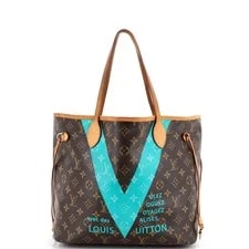 Louis Vuitton — Louis Vuitton Neverfull NM Limited Edition V — Handbag — deal