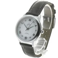 Omega DE Ville Prestige 424.13.33.20.52.002 33mm SS Silver #C5927 2