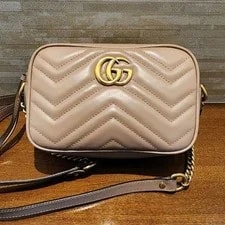 Auth Gucci GG Marmont w/Dust 3