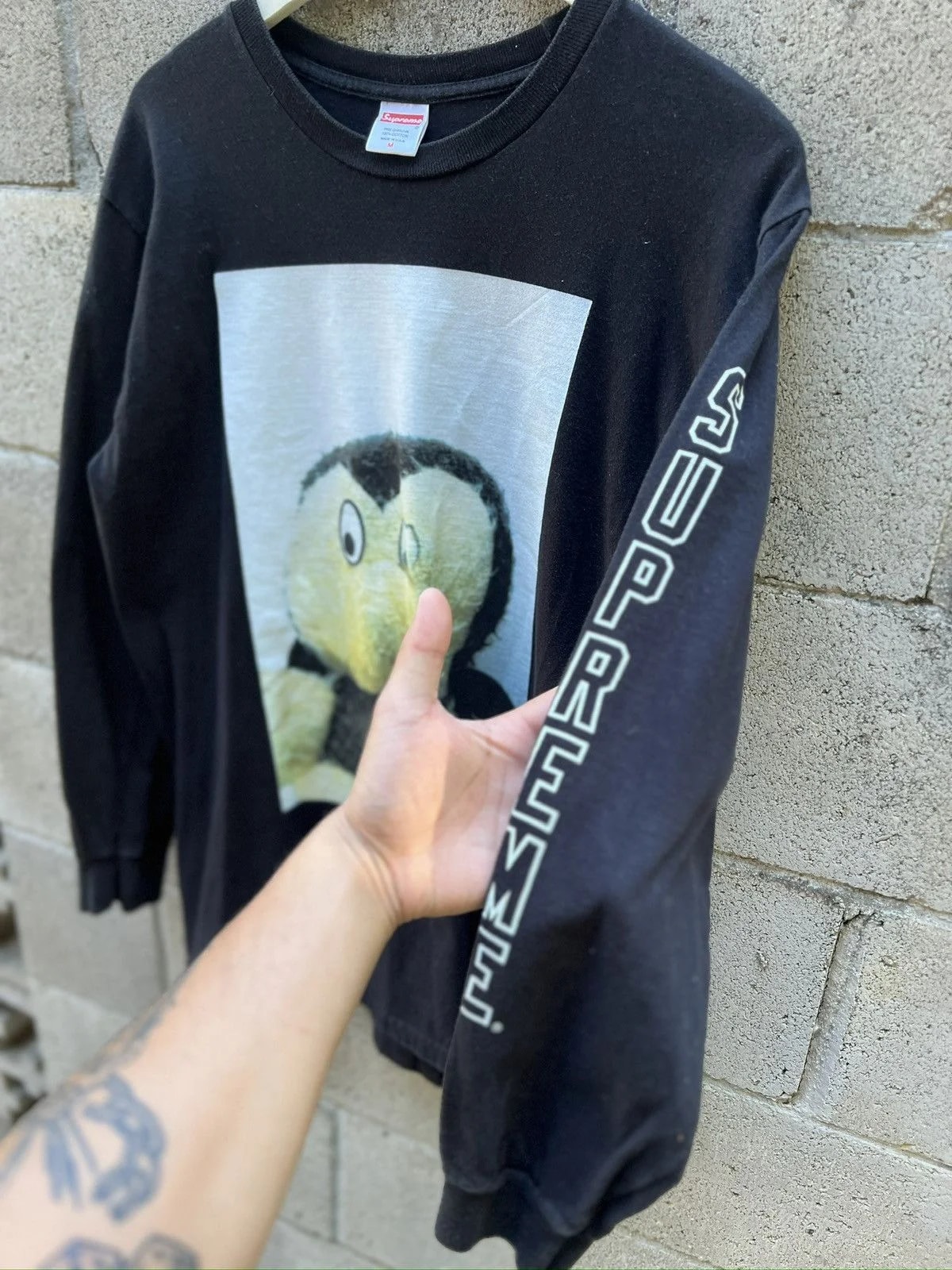 Supreme — Supreme X Mike Kelley Ahhyouth! Long Sleeve Tee — streetwear — resale