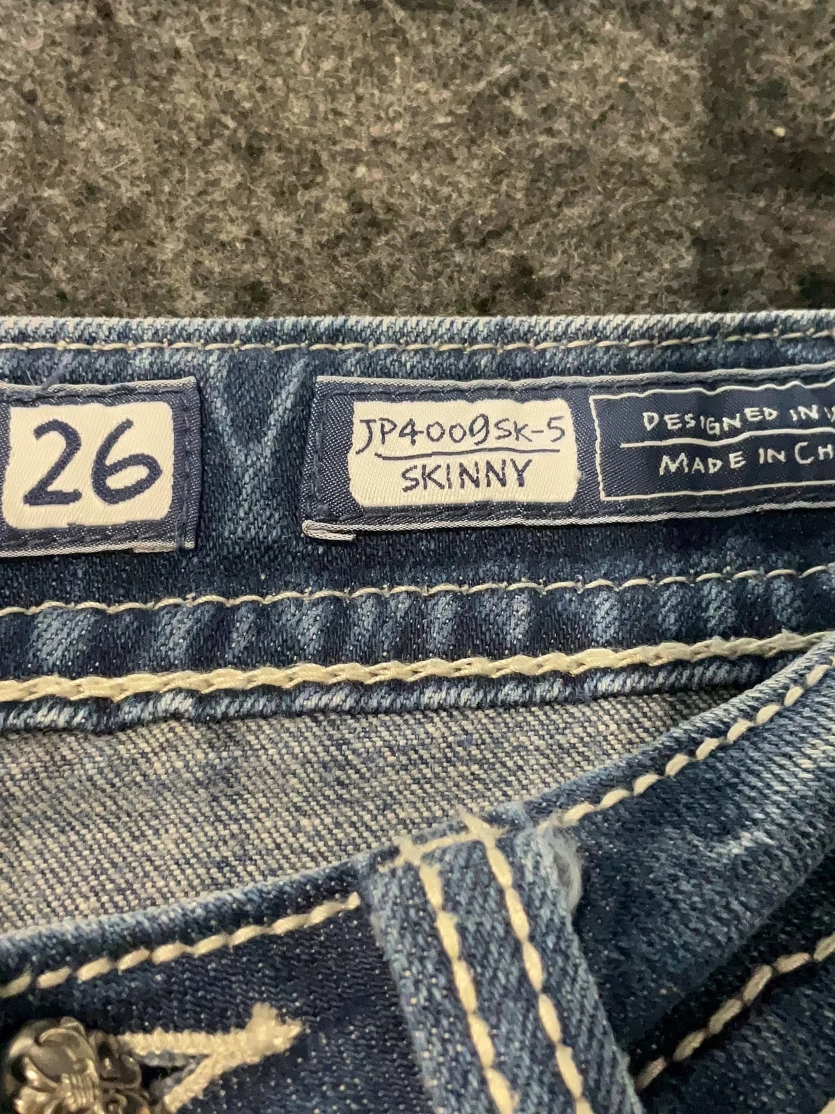 Miss Me Jeans Size 26 Waist 3
