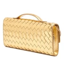 Bottega Veneta Metallic Andiamo 2