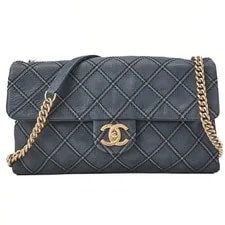 Chanel — Chanel Ultra Stitch Matelasse Chain Single Flap r0_032 — Handbag — resale